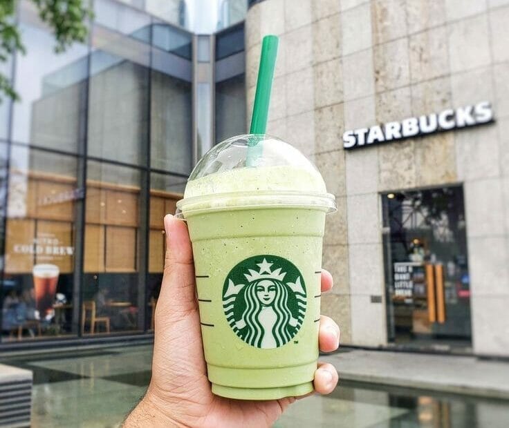 Matcha Starbucks drinks