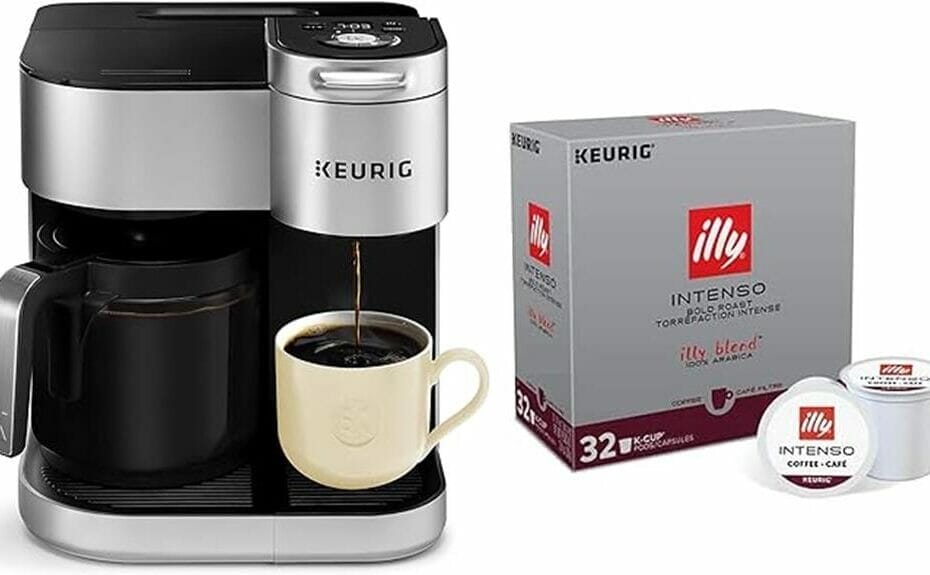 versatile dual function coffee maker